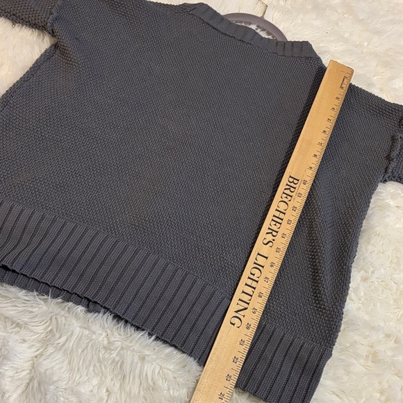 Women's Two-piece Gray Knit Cardigan/Jogger Pants - Picture 9 of 10